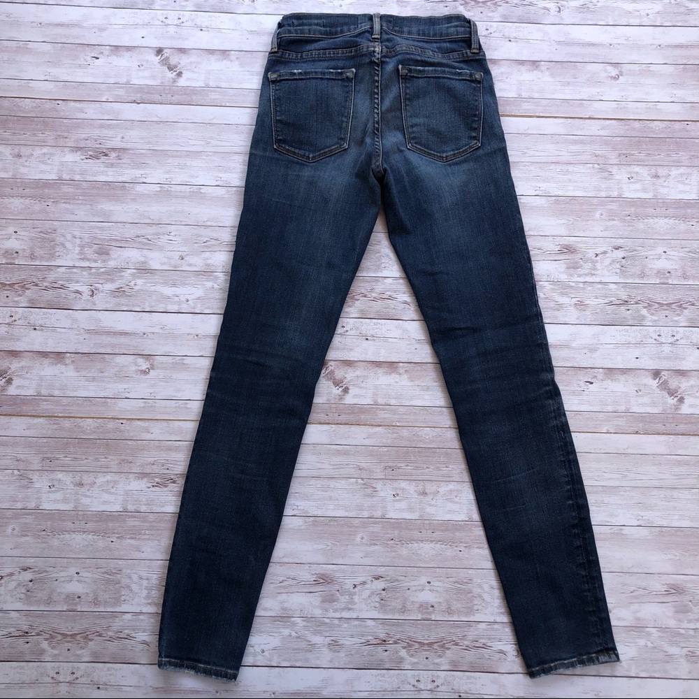 Frame Denim Jeans Le Skinny the Jeanne Sz 25 - Picture 2 of 11